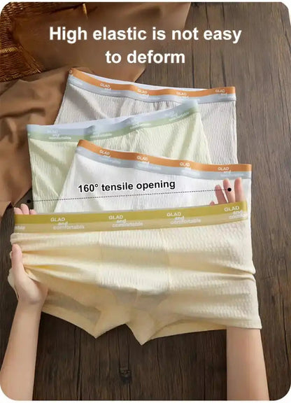 Pack 4 Culottes en Coton Antibactérien pour Hommes