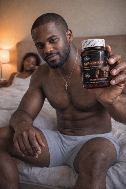 BIG MAN SOFT CAPSULE™ – Puissance & Confiance Masculine