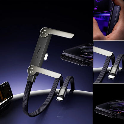 Câble de recharge Type C ultra-rapide 240 W avec support