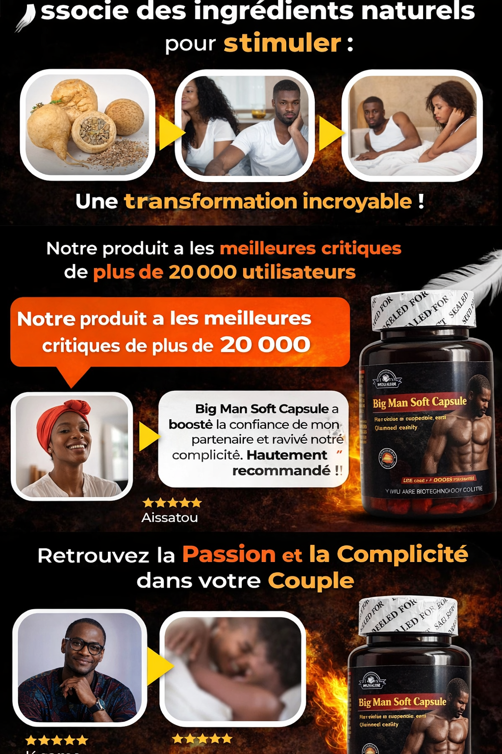 BIG MAN SOFT CAPSULE™ – Puissance & Confiance Masculine